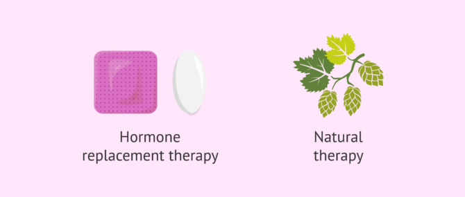 Imagen: Therapy against menopausal symptoms