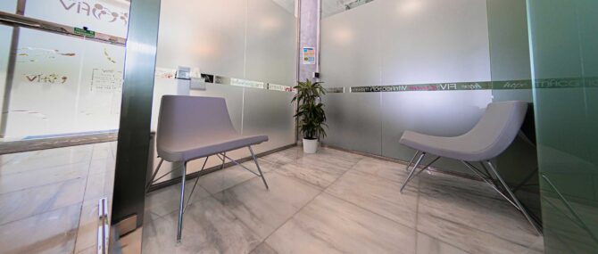 Imagen: Waiting room for egg donors at Ovoclinic Marbella