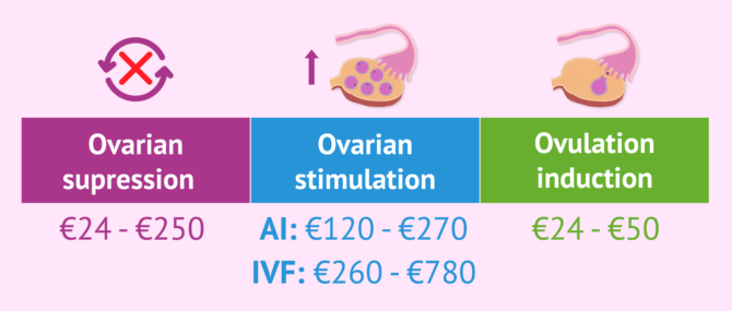 Imagen: Average cost of medication in Assisted Reproduction