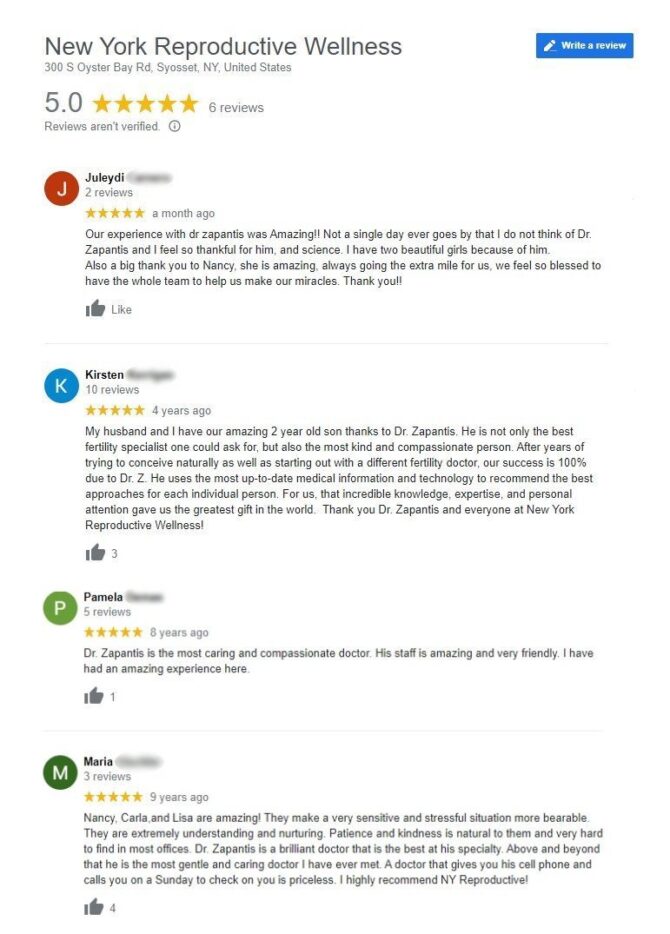 NYRW reviews